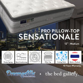 Dreampebble Sensationale Pro NF12 Mattress